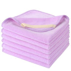 SINLAND Microfiber Facial Cloths Fast Drying Washcloth 12inch x 12inch Light by SINLAND