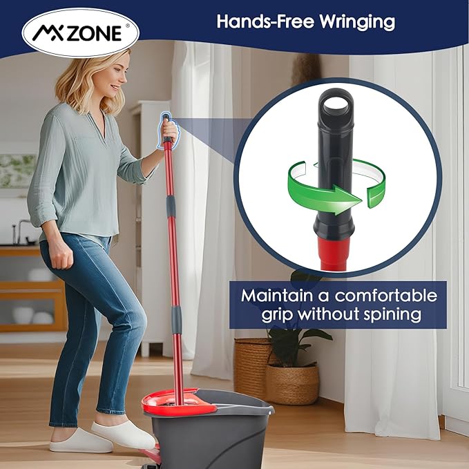 Spin Mop Handle Replacement Compatible - Image 4