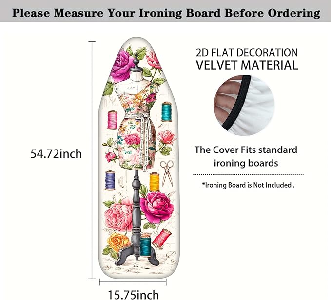 Nuxovilar Ironing Board Cover and Pad - Image 4
