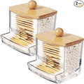SheeChung 10Oz Acrylic Qtip Holder Dispenser by SheeChung
