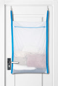 Over Door Large Mesh Laundry Hamper Bag, Washable Laundry Basket by Unknown