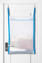 Over Door Large Mesh Laundry Hamper Bag, Washable Laundry Basket by Unknown