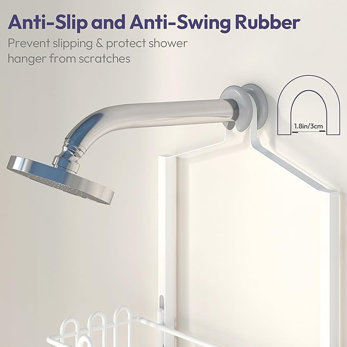 SWTYMIKI Shower Caddy Hanging Organizer - Image 4