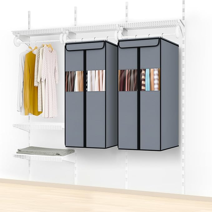 Zilink Garment Bags for Clothes Storage 40" Suit Bags for Closet Storage - Image 6