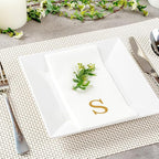 Luxenap 15.8 X 7.9 Inch Linen-Feel Guest Towels, 50 Lettered Hand Towels - Image 3