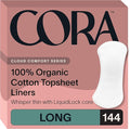 Cora 100% Organic Cotton Topsheet Period Liners by Cora
