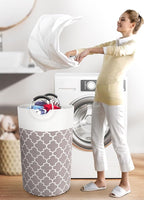 Large Laundry Basket Laundry Hamper Bag Washing Bin Clothes Bag Collapsible Tall - Image 6