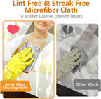 Glass Polishing Cloth Streak Free Miracle Microfiber Cleaning Cloth Lint Free - Image 5