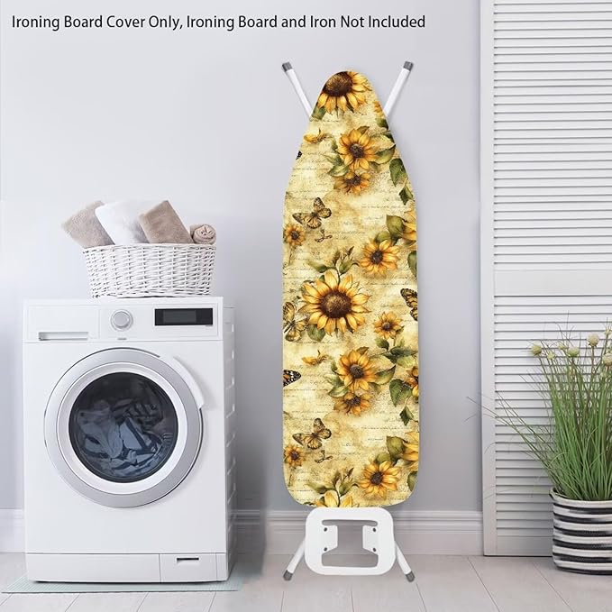 Sunflowers Ironing Board Cover Pad Covers - Image 3