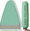 BNDX Ironing Board Cover and Pad 18" x 49" – Waterproof, Stain-Resistant by BNDX