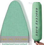 BNDX Ironing Board Cover and Pad 18" x 49" – Waterproof, Stain-Resistant by BNDX