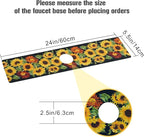 Sink Faucet Absorbing Mat, 2 Pack Drying Mat Around Faucet Sink Splash Guard - Image 4