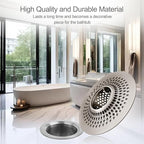 LEKEYE Shower Drain Hair Catcher/Bathroom Drain Cover/Bathtub Drain - Image 5
