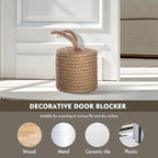Rustic Jute Rope Door Stopper - Image 3