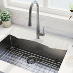 Meiliweser Faucet Mat for Kitchen Sink – 24” x 5.1” Extra-Long Silicone Splash by Meiliweser