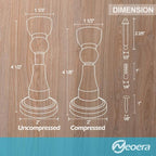Neoera Magnetic Door Stopper, Updated Hydraulic Shock Absorbent Technology - Image 5