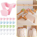 HOUSE DAY Closet Organizers and Storage 60 Pack, Space Saving Hanger, College by HOUSEDAY