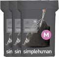 Code M Odorsorb Custom Fit Drawstring Odor Absorbing Trash Bags in Dispenser by Simplehuman