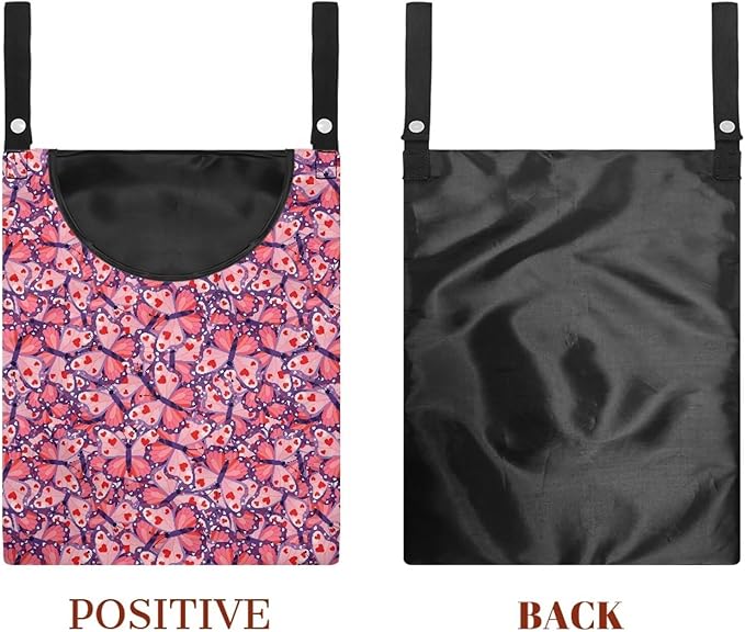 2 Pcs Clothespin Bag with Large Opening Clothes Pins Holder Outdoor and Laundry - Image 7