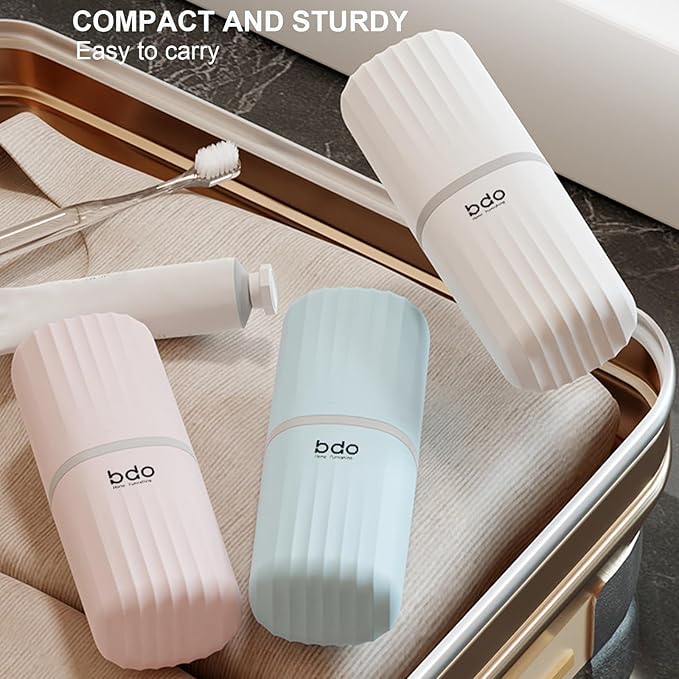 Toothbrush Cup Toothbrush Travel Case, Travel Toothbrush Holder Case - Image 5