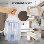 220Counts Small Trash Bags 2.6-4 Gallon, Flexible & Durable Small Garbage Bags - Image 4
