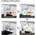 Kitchen Sink Splash Guard 1 PC 30 Inch Sink Faucet Mat Splash Guard - Image 4