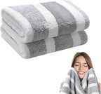 KinHwa Microfiber Hand Towels for Bathroom Soft and Absorbent Face Towels Grey by KinHwa