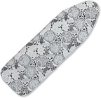 Ironing Board Cover and Pad, Sewn-in Thick Feltpads, Elastic Edge, Fits by Unknown