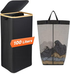 26 Gall/100L Foldable Laundry Hamper by Unknown