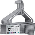 NEATERIZE Ultra Heavy Duty Plastic Clothes Hangers by Neaterize
