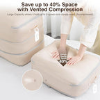 DIMJ Comforter Storage Bag - 110L Large Capacity Ultra Space Saving Self - Image 3