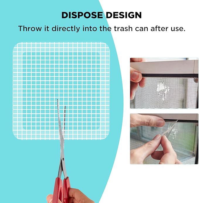 35 Pack Disposable Floor Drain Stickers, Hair Drain Stickers Disposable Shower - Image 6