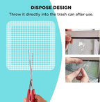 35 Pack Disposable Floor Drain Stickers, Hair Drain Stickers Disposable Shower - Image 6