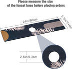 Sink Faucet Absorbing Mat, 2 Pack Drying Mat Around Faucet Sink Splash Guard - Image 2