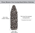 Leopard Print Ironing Board Cover, 15x54 Inch Ironing Board Protector, Standard - Image 5