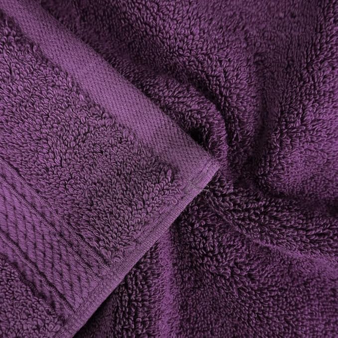 Superior Solid Egyptian Cotton Face Towel Set - Image 4