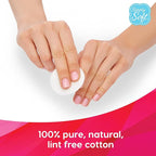 Simply Soft Aloe Infused Premium Cotton Rounds, Hydrating Aloe Vera, 100% Pure - Image 5