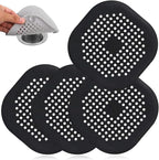 4 Pack Drain Hair Catcher Durable Silicone Hair Stopper Shower Drain Covers by QiyuanLS