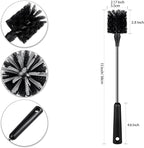 Water Bottle Brush, 15 Inches Long Stainless Steel Handle Bottle Brush Cleaner - Image 5