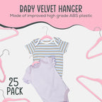 25 Premium Baby Velvet Hangers - Image 3