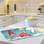 Super Absorbent Dish Drying Mat, Microfiber Fast-Drying Dish Mat, Kitchen Dish - Image 6