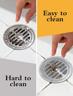2 Pack Disposable Shower Drain Hair Catcher - Image 4