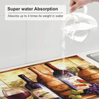 Large Dish Drying Mats For Kitchen Counter Microfiber Kitchen Drying Mat XL - Image 5