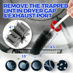 Holikme 30 Feet Dryer Vent Cleaner Kit, Flexible Lint Brush - Image 5