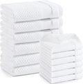 Homaxy Kitchen Towels and Dishcloths Set, 12 x 12 and 13 x 28 Inches, Super by Homaxy