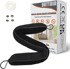 Door Draft Stopper 36 Inches Length x 4 Inches Width, Weighted Under Door Noise by OUTTDID