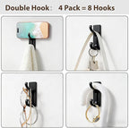 pickpiff Wall Hooks with Adhesive Strip - Image 4