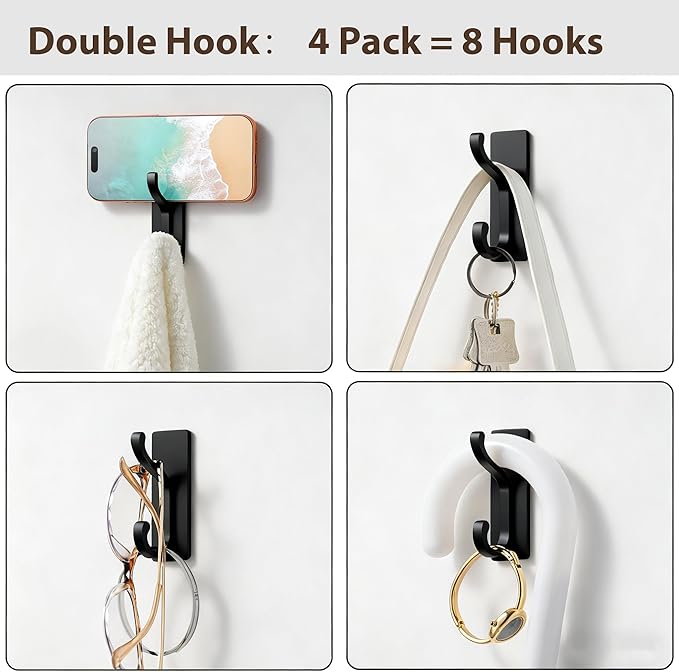 pickpiff Wall Hooks with Adhesive Strip - Image 3