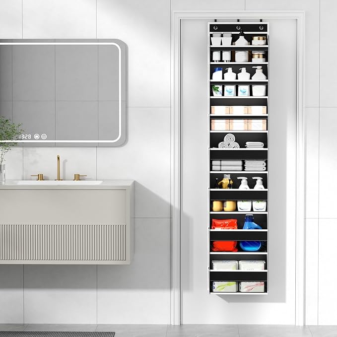 Over The Door Organizer, 7 Tier Door Hanging Organizers - Image 2