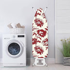 Retro Flower Ironing Board Cover Pad Cover Standard Size Soft Fabric Scorch - Image 3